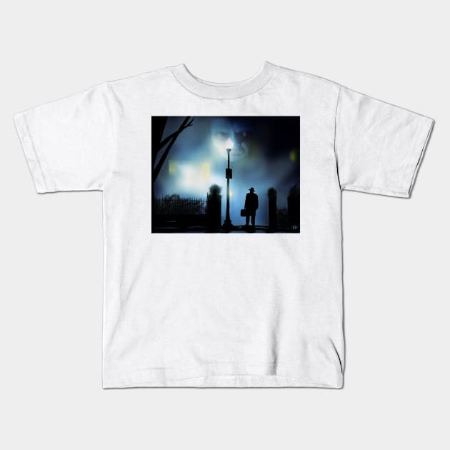 Exorcist Kids T-Shirt by RG Illustration